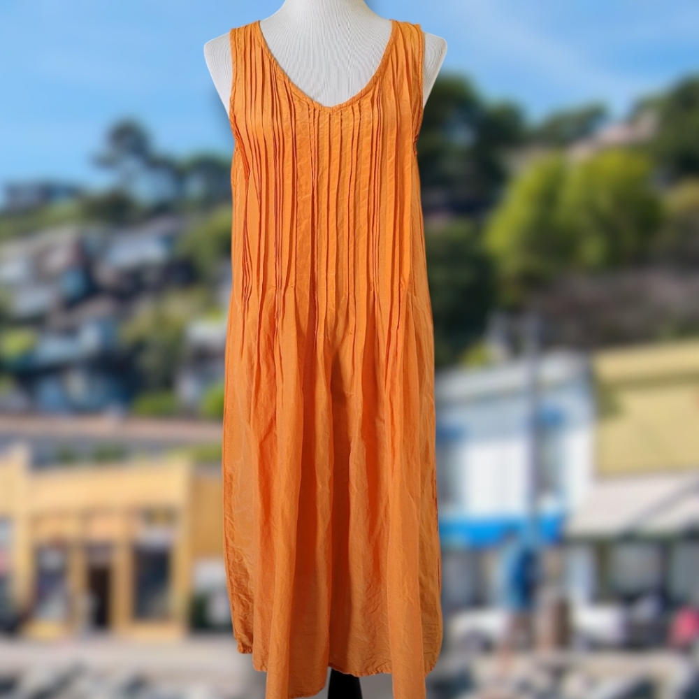 CP Shades Orange Mini Dress